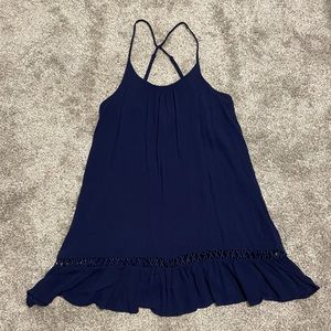 Blue sundress